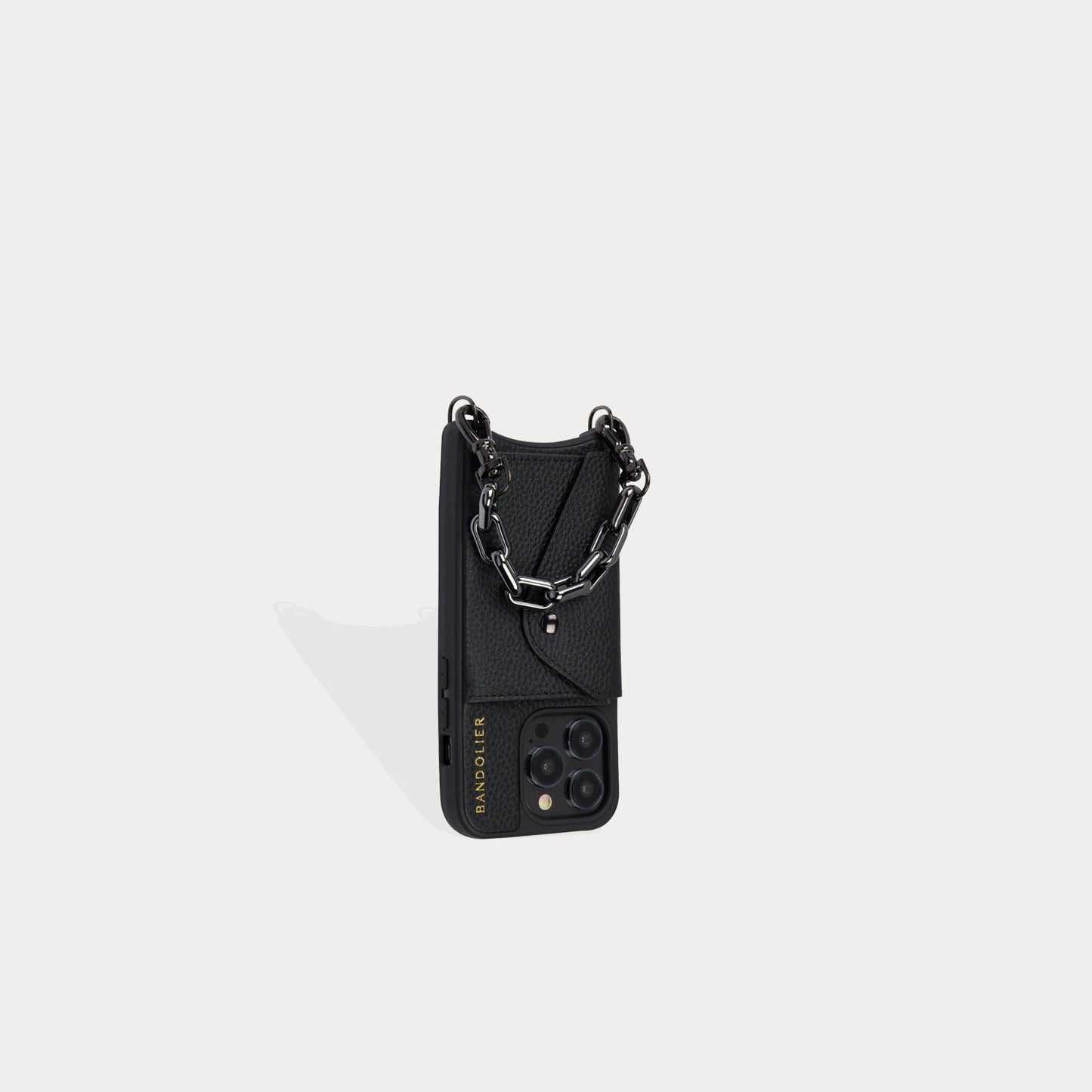 Astrid Wristlet - Black/Pewter